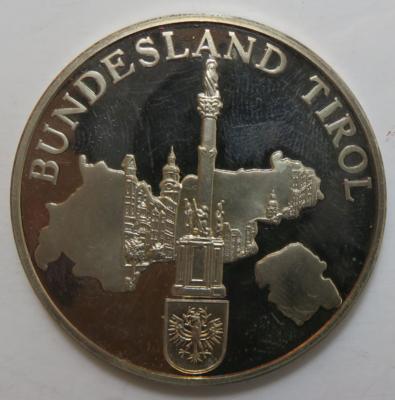Tirol- 20 Jahre Staatsvertrag - Münzen und Medaillen