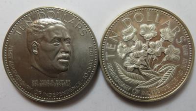 Bahamas (2 Stk.) - Münzen und Medaillen