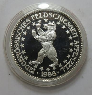 Schützenfest in Appenzell - Münzen und Medaillen