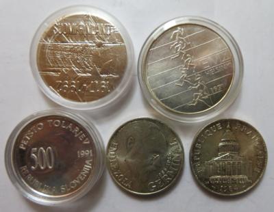 Finnland/Frankreich/Slowenien - Mince a medaile