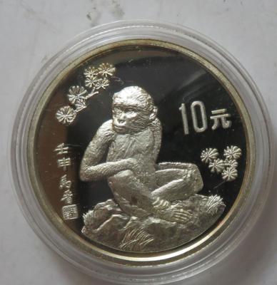 China- Jahr des Affen - Münzen und Medaillen