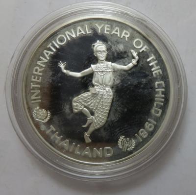 Thailand, Rama IX. 1946-2016 - Mince a medaile