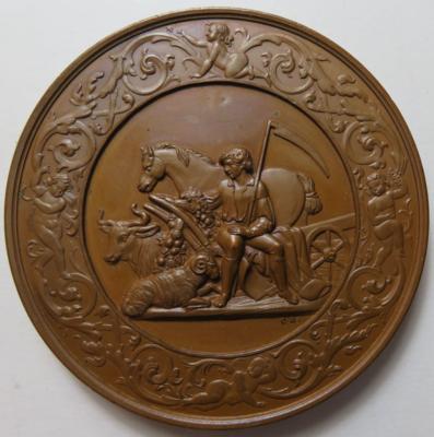 Wien- 50 Jahre Landwirtschaftsgesellschaft 1857 - Münzen und Medaillen