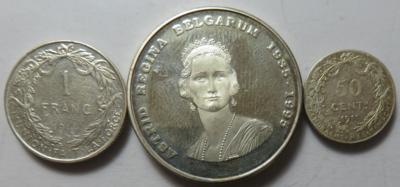 Belgien (3 AR) - Münzen und Medaillen