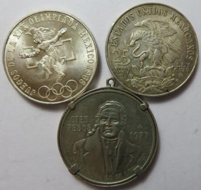 Mexiko (3 AR) - Münzen und Medaillen