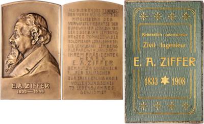 Emanuel Alois Ziffer, - Münzen und Medaillen