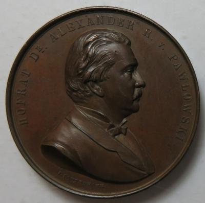 Dr. Alexander Ritter von Pawloswki 1837-1911 - Münzen und Medaillen