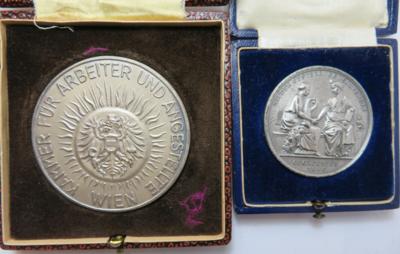 Wien / Niederösterreich (2 Stk. AR) - Mince a medaile