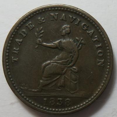 Britisch Guiana Trade  &  Navigation - Coins and medals