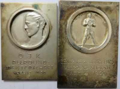 Sportauszeichnungen (8 Stk.) - Coins and medals