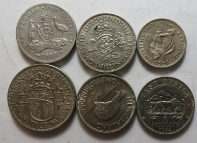 GB und Commonwealth - Monete e medaglie
