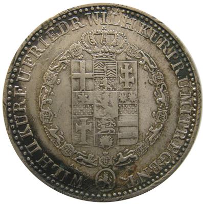 Hesen-Kassel, Kurfürst Wilhelm II. und Friedrich Wilhelm 1831-1847 - Mince a medaile