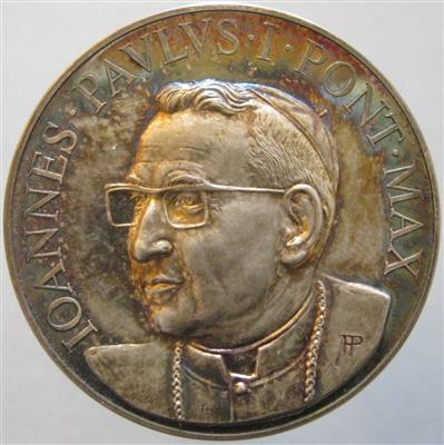 Vatikan, Johannes Paul I. 26.8.1978-28.9.1978 - Coins and medals