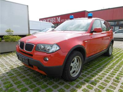 PKW "BMW X3 2.0d E83", - Fahrzeuge und Technik