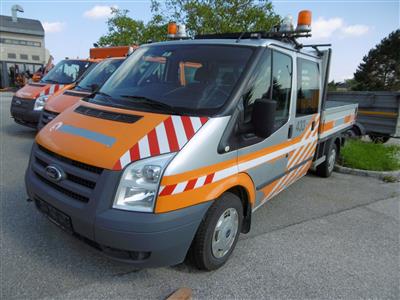 LKW "Ford Transit Doka-Pritsche 300M 2.2 TDCi", - Fahrzeuge und Technik ASFINAG