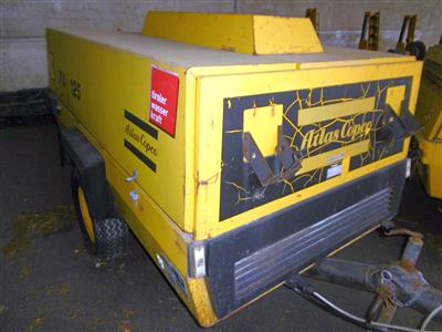 Einachsanhänger (Kompressor) "Atlas Copco XAS 125 DDB", - Cars and vehicles