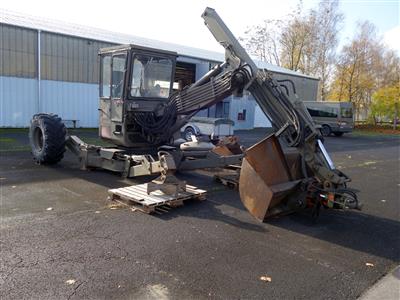 Schreitbagger "Menzi Muck 5000 T2T", - Heeresfahrzeuge