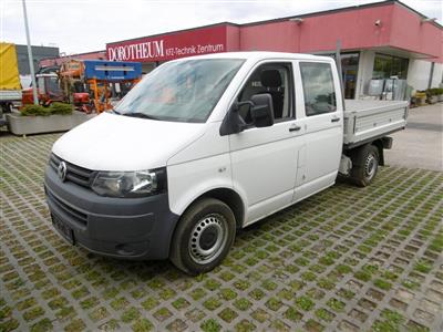 LKW "VW T5 Doka-Pritsche LR 2.0 Entry TDI D-PF", - Fahrzeuge und Technik