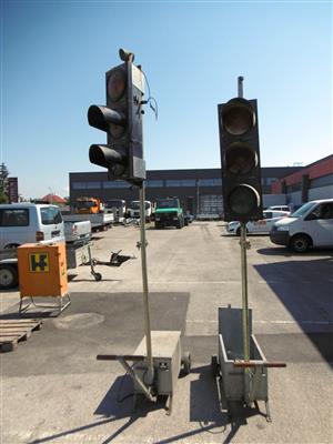 2 Verkehrsampeln "Horizont", - Fahrzeuge und Technik