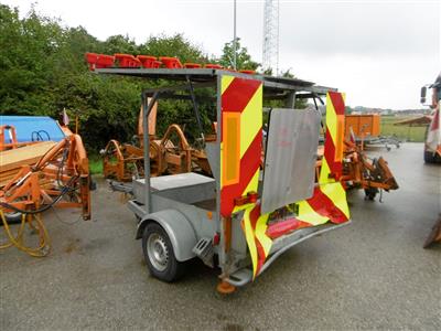 Einachsanhänger (Warnleitanhänger) "Forster FFN 750", - Fahrzeuge und Technik Land OÖ