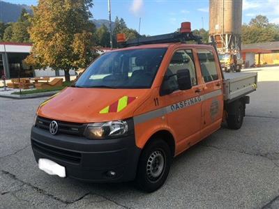 LKW "VW T5 Doka-Pritsche LR 2.0 TDI D-PF", - Macchine e apparecchi tecnici ASFINAG & Vorarlberg