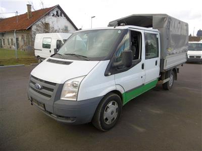 LKW "Ford Transit Doka-Pritsche 350M 2.4 TDCi AWD", - Motorová vozidla a technika