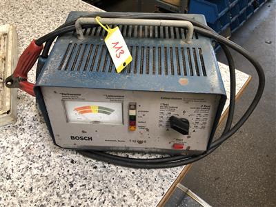 Batterietester "Bosch T12 600E", - Werkstätteneinrichtung & Ersatzteile für Forst- & Baumaschinen