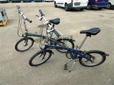 2 Klappfahrräder "Dahon", - Fahrzeuge und Technik