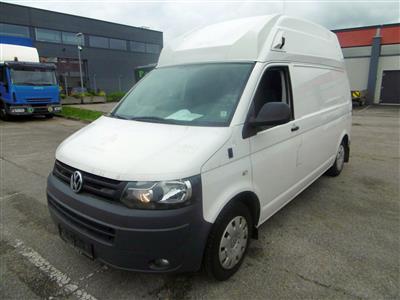 PKW "VW T5 Kastenwagen LR 2.0 TDI 4motion D-PF", - Fahrzeuge und Technik