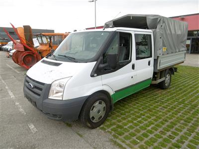 LKW "Ford Transit Doka-Pritsche 4 x 4 350M 2.4 TDCi", - Fahrzeuge und Technik