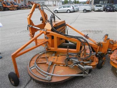 Randstreifenmäher "Doppstadt DRM 120", - Fahrzeuge und Technik ASFINAG