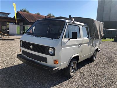 LKW "VW T3 Doppelkabine Pritsche", - Macchine e apparecchi tecnici