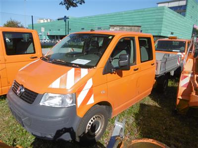 LKW "VW T5 Doka-Pritsche LR 2.5 TDI 4motion D-PF", - Macchine e apparecchi tecnici