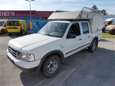 LKW "Ford Ranger Doppelkabine 4 x 4 XL 2.5 TDsi", - Motorová vozidla a technika