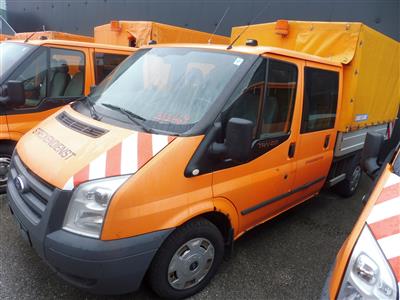 LKW "Ford Transit Doka-Pritsche FT 300M 2.2 TDCi DPF", - Fahrzeuge & Technik Land OÖ