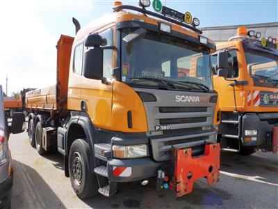 LKW "Scania P380 CB 6 x 4*4 HHA" (3-achsig), - Fahrzeuge & Technik ASFINAG