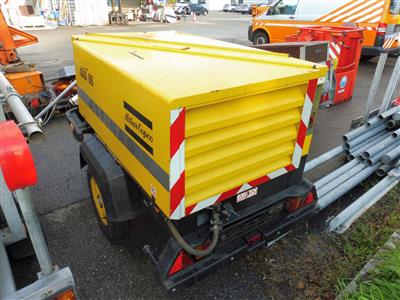 Einachsanhänger (Kompressor) "Atlas Copco XAS 66-76", - Fahrzeuge & Technik ASFINAG