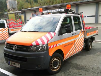 LKW "VW T5 Doka-Pritsche LR 2.0 TDI D-PF", - Macchine e apparecchi tecnici