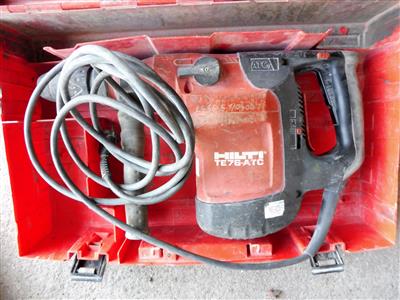 Bohrhammer "Hilti TE76", - Fahrzeuge & Technik Land Tirol