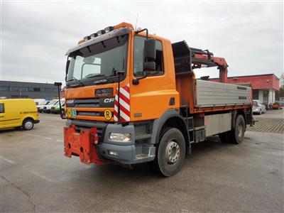 LKW "DAF CF 85.340 S420" mit Heckladekran "Palfinger PK12502B" - Motorová vozidla a technika