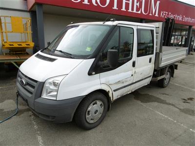 LKW "Ford Transit Doka-Pritsche FT 350M 2.4 TDCi", - Motorová vozidla a technika