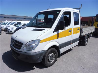 LKW "Mercedes-Benz Sprinter Doka-Pritsche 313 CDI", - Cars and vehicles