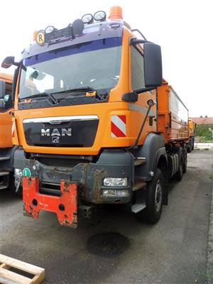 LKW "MAN TGS 28.400 6 x 4-4BL Automatik", - Fahrzeuge & Technik ASFINAG