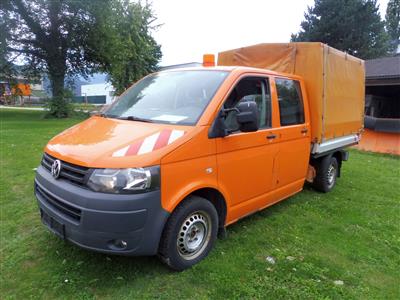 LKW "VW T5 Doka-Pritsche LR 2.0 TDI DPF (Euro 5)", - Cars and vehicles