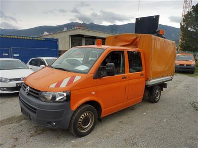 LKW "VW T5 Doka-Pritsche LR 2.0 TDI DPF (Euro 5)", - Cars and vehicles