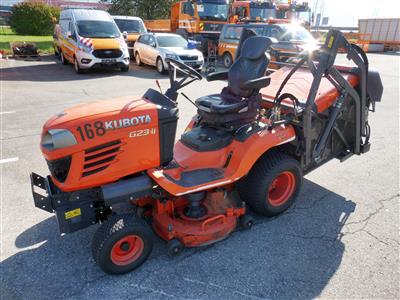 Rasentraktor "Kubota G23-II", - Motorová vozidla a technika