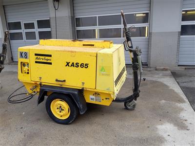 Einachsanhänger (Kompressor) "Atlas Copco XAS 65", - Fahrzeuge und Technik