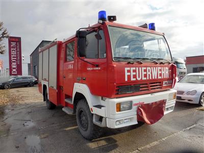 Spezialkraftwagen (Feuerwehrfahrzeug) "Steyr 10S18/L37/4 x 4 Single", - Fahrzeuge und Technik