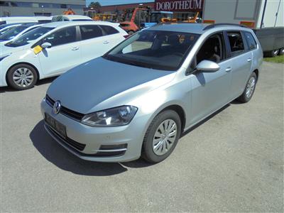 PKW "VW Golf Variant 1.6 TDI", - Fahrzeuge und Technik