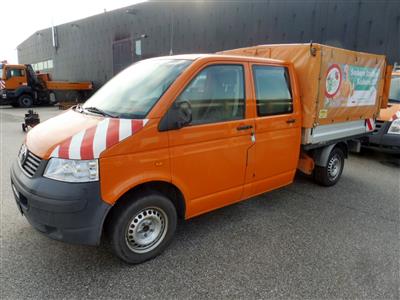 LKW "VW T5 Doka-Pritsche LR 1.9 TDI", - Motorová vozidla a technika